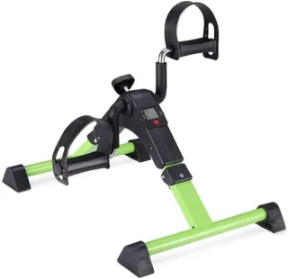 Pedaaltrainer mini hometrainer arm- en been trainer groen