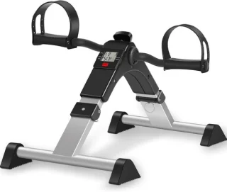 Pedaaltrainer mini hometrainer - zwart