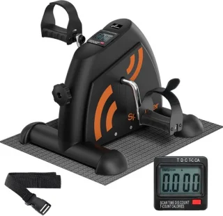 Pedaaltrainer mini hometrainer zwart
