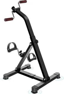 Pedaaltrainer oefenfiets arm been zwart