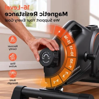 Pedaaltrainer onder bureau mini hometrainer