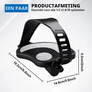 Pedalen voor hometrainerfiets