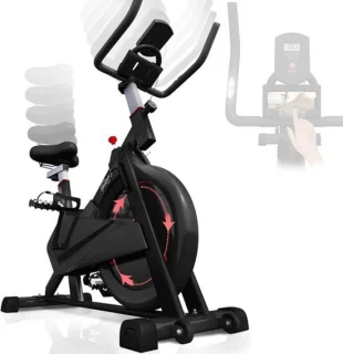Physionics hometrainer ergometer, vliegwiel van 8 kg