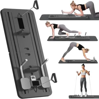 Pilates Reformer Thuismodel - Grijs