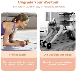 Pilatesbord - Fitnessbord Paars