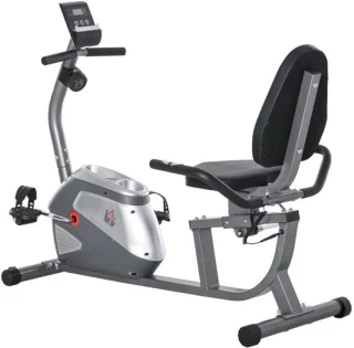 Power-8 Ligfiets met Rugleuning Grijs