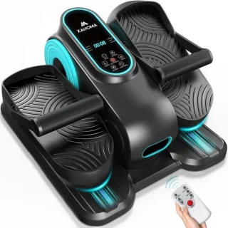 Pro Mini Elliptische Trainer - Zittende Pedaaltrainer - Zwart