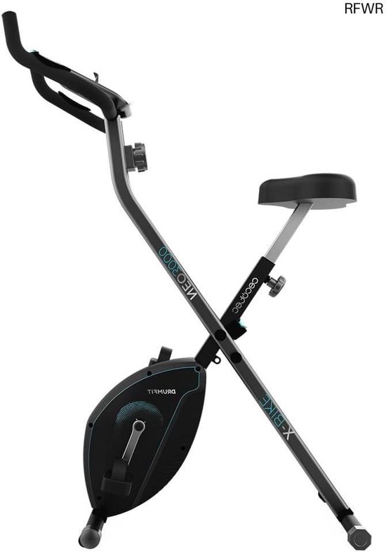 RFWR® Inklapbare Hometrainer met Verstelbaar Stuur en Zadel