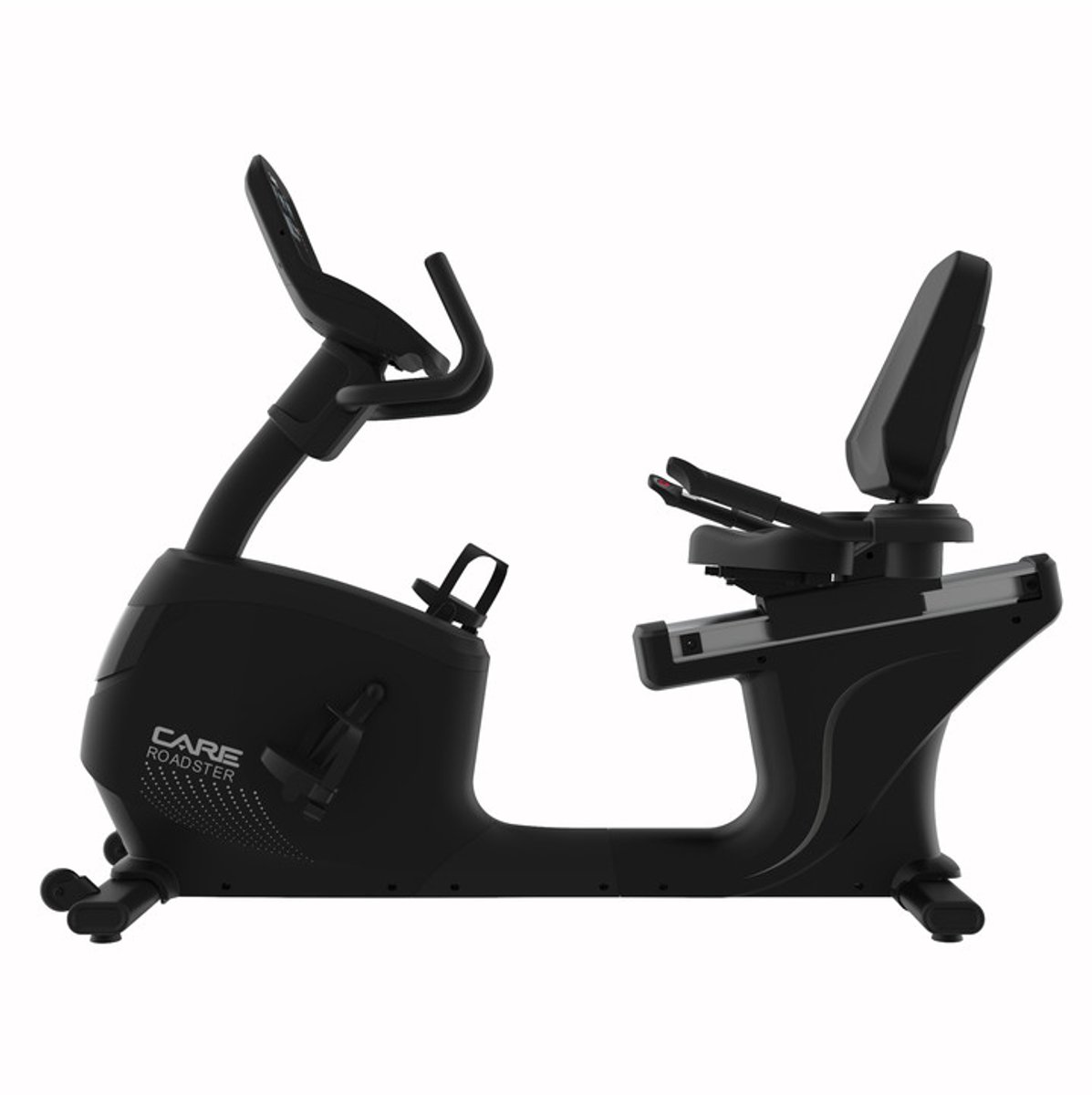 Wat vinden we goed aan de Roadster TFT halfliggende hometrainer zelf aangedreven