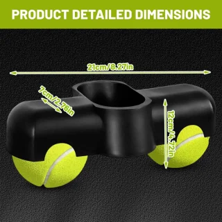 Rocker plate feet voor indoor cyclingtrainer - ShopVlot