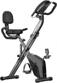 Rustive Hometrainer Opvouwbare Indoor Fiets Wit