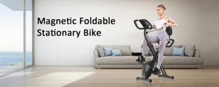 Seastone X-bike 4-in-1 Opvouwbare Hometrainer Zwart