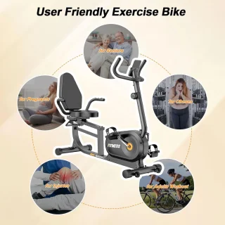 Semi-ligfiets Hometrainer