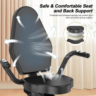 Semi-ligfiets Hometrainer