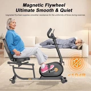 Semi-ligfiets Hometrainer