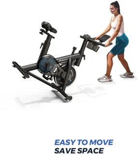 Serolux Hometrainer Fiets Zwart