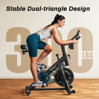 Serolux Hometrainer Fiets Zwart