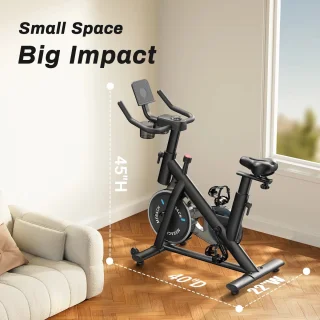Serolux Hometrainer Fiets Zwart