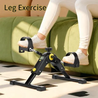 ShopVlot mini fitnessbike - inklapbaar, met lcd-display