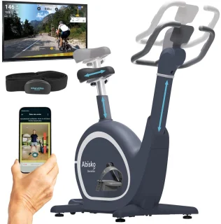 Skandika Abisko Ergometer Hometrainer Antraciet