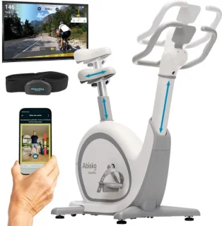 Skandika Abisko Ergometer Hometrainer Wit