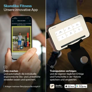 Skandika Abisko Ergometer Hometrainer Zwart