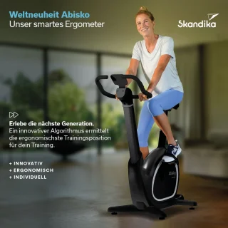 Skandika Abisko Ergometer Hometrainer Zwart