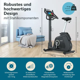 Skandika Cykling P14 Ergometer Hometrainer