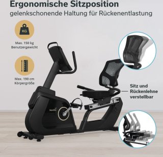 Wat vinden we goed aan de Skandika Cykling P14 ligergometer