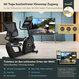 Skandika Cykling P14 ligergometer