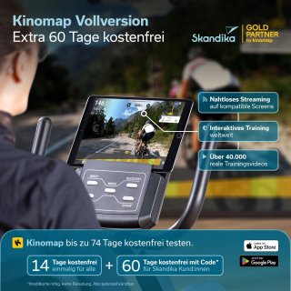 Wat vinden we goed aan de Skandika Cykling P8-H Comfort Ligfiets Ergometer