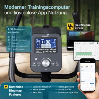 Skandika Ergometer Cykling P10 Hometrainer