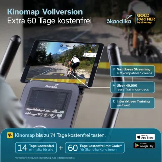 Skandika Ergometer Cykling P10 Hometrainer