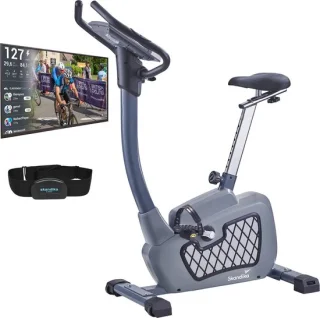 Skandika Wiry Ergometer Hometrainer grijs