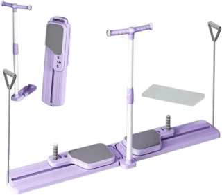 Ski simulator beentrainer 150 cm leuningstijl