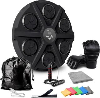 Smart Music boksmachine boxmuur zwart blauw