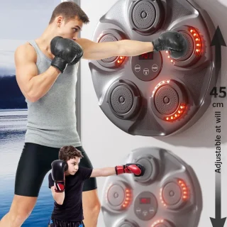 Smart muziek bokstrainer wandmontage rood