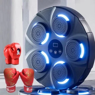 Smart muziek bokstrainer wandmontage rood