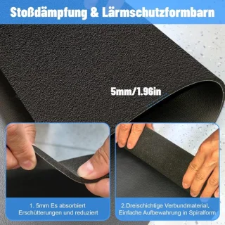 SnelShoppen 2 stuks vloerbeschermingsmatten 63,5 x 30 cm