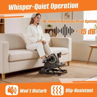 SnelShoppen Elektrische pedaaltrainer mini-hometrainer