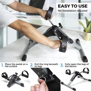 SnelShoppen pedaaltrainer mini fiets hometrainer