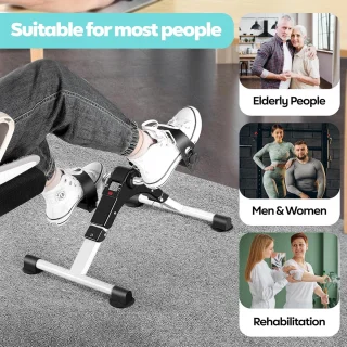 SNJY® Stoelfiets Mini Hometrainer