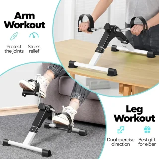 SNJY® Stoelfiets Mini Hometrainer