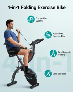Solidchoice opvouwbare thuis fitnessfiets