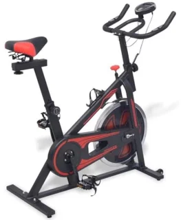 Spinfiets (Spinning Bike) Wit/Zwart/Rood