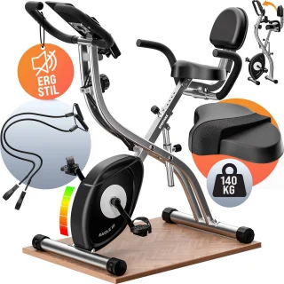 Sportana Eagle 3 Hometrainer Zilver Zwart