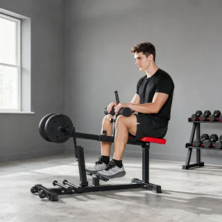 SPORTNOW Kuitspiermachine Zwart