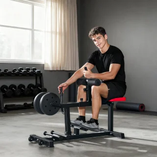 SPORTNOW Kuitspiermachine Zwart