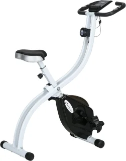 SPORTNOW Magnetische Hometrainer Staal Wit