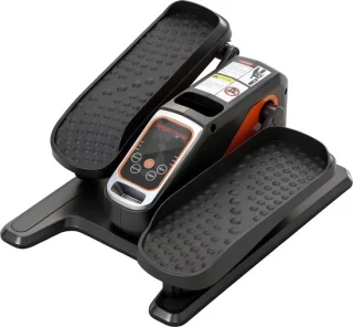 Sportnow Mini Elliptical Trainer Zwart